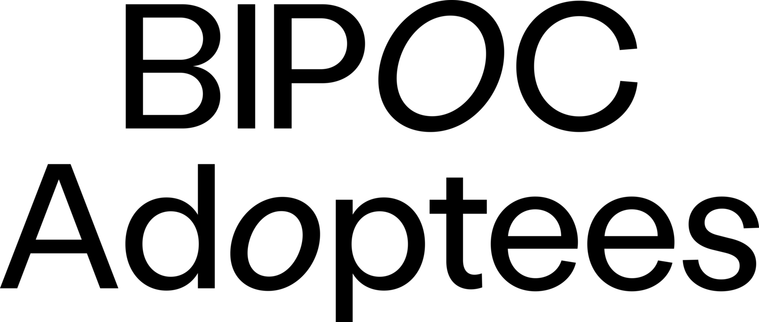 BIPOC Adoptees