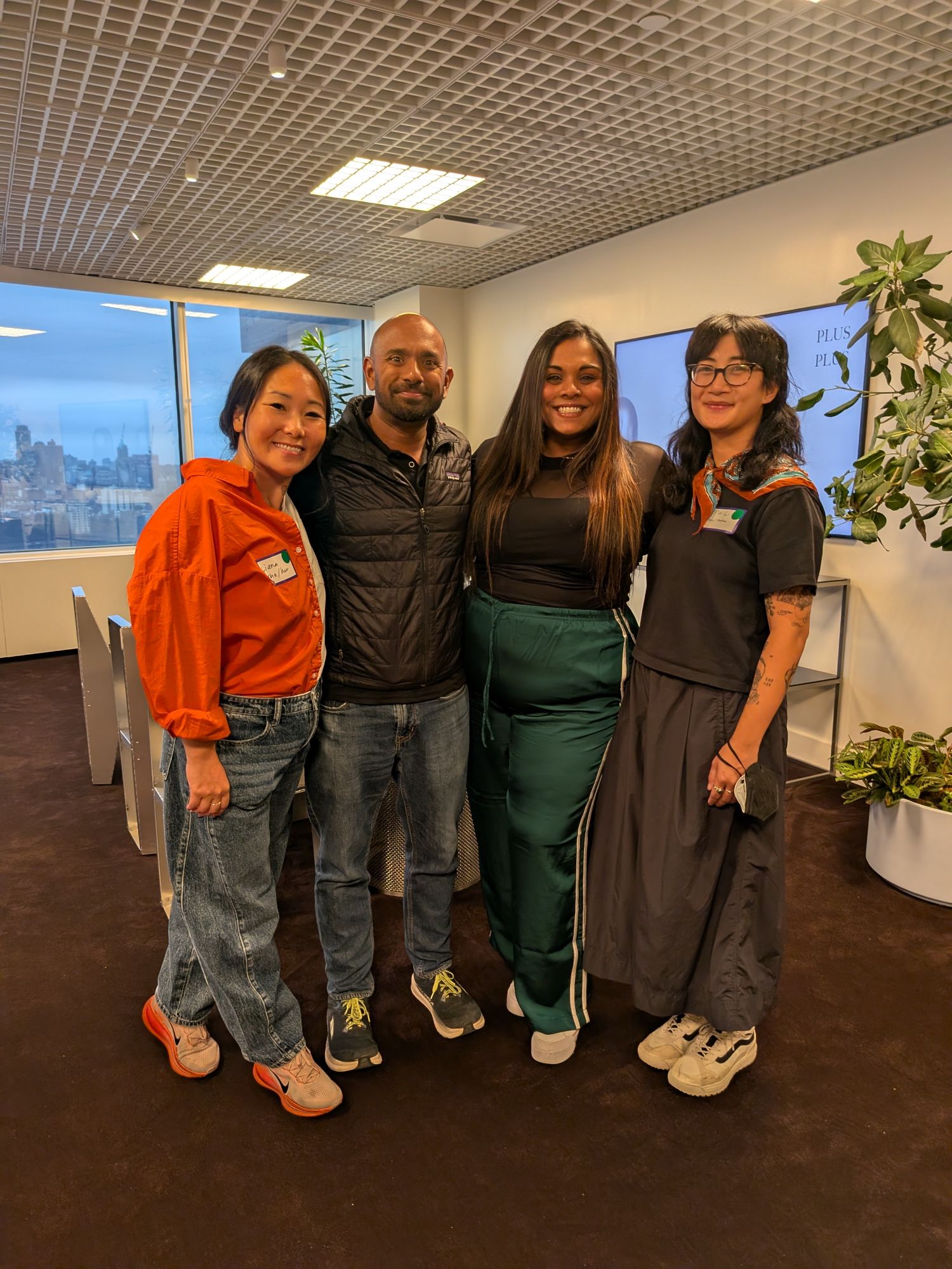 Ian with the BIPOC Adoptees team